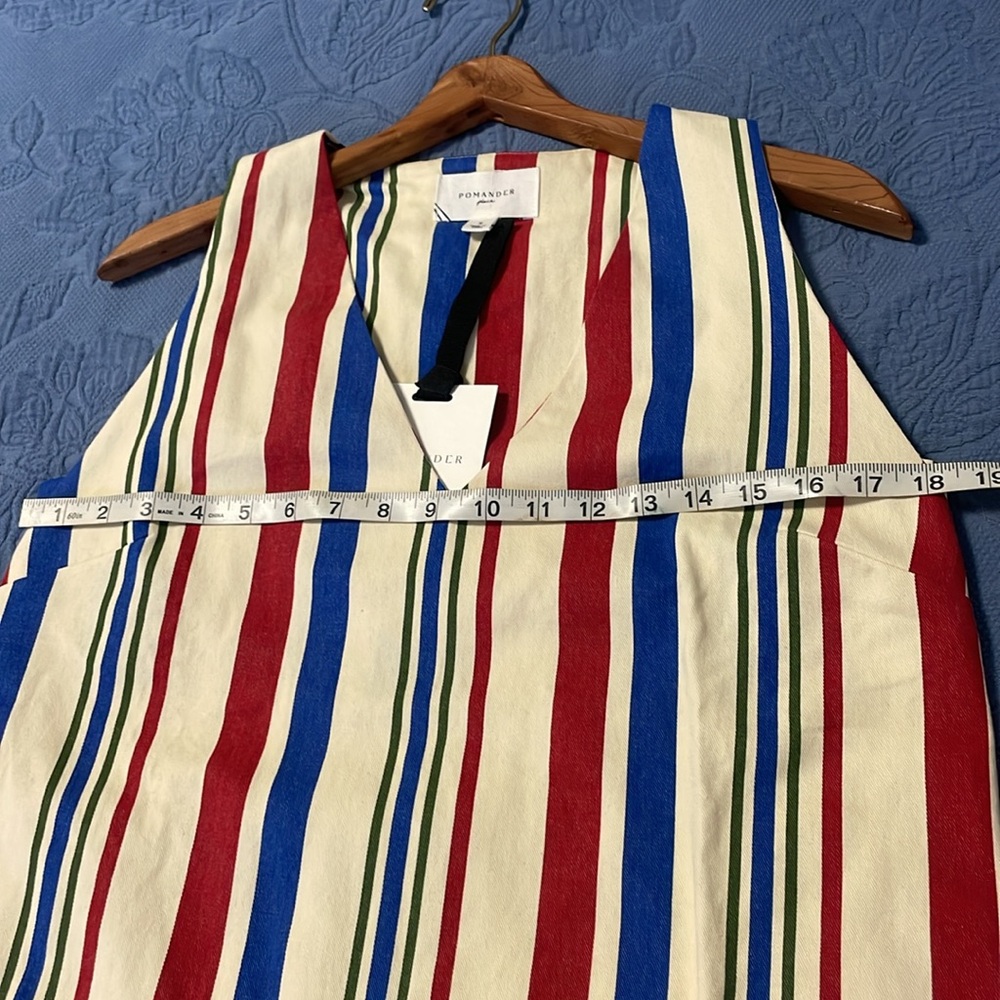New Tuckernuck Pomander Place Americana Stripe Kira Mini Dress size Small - Picture 13 of 14